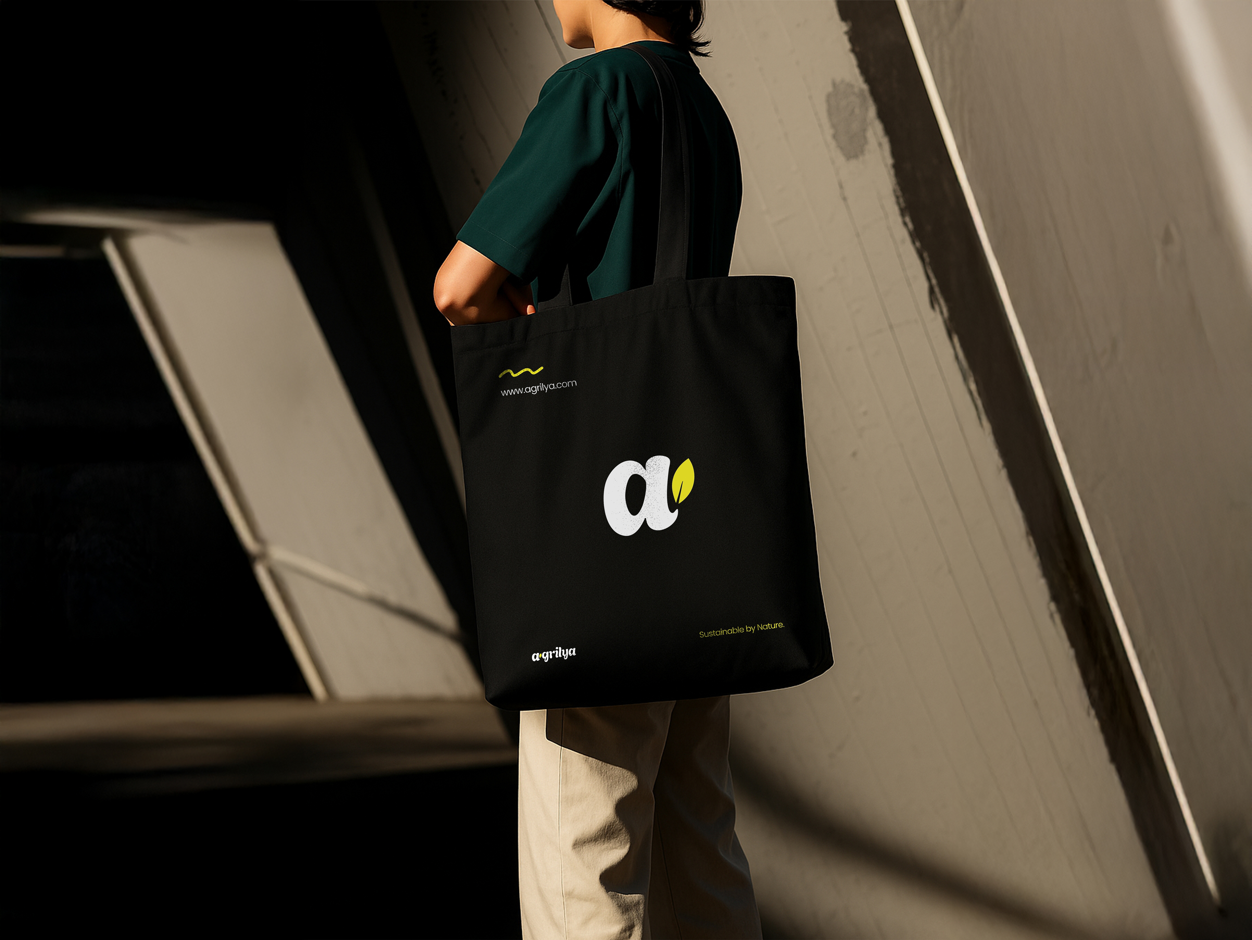 Branding - Agrilya ak10 bag mockup brand brand identity branding design graphic design logo mockup designs social media van mockup