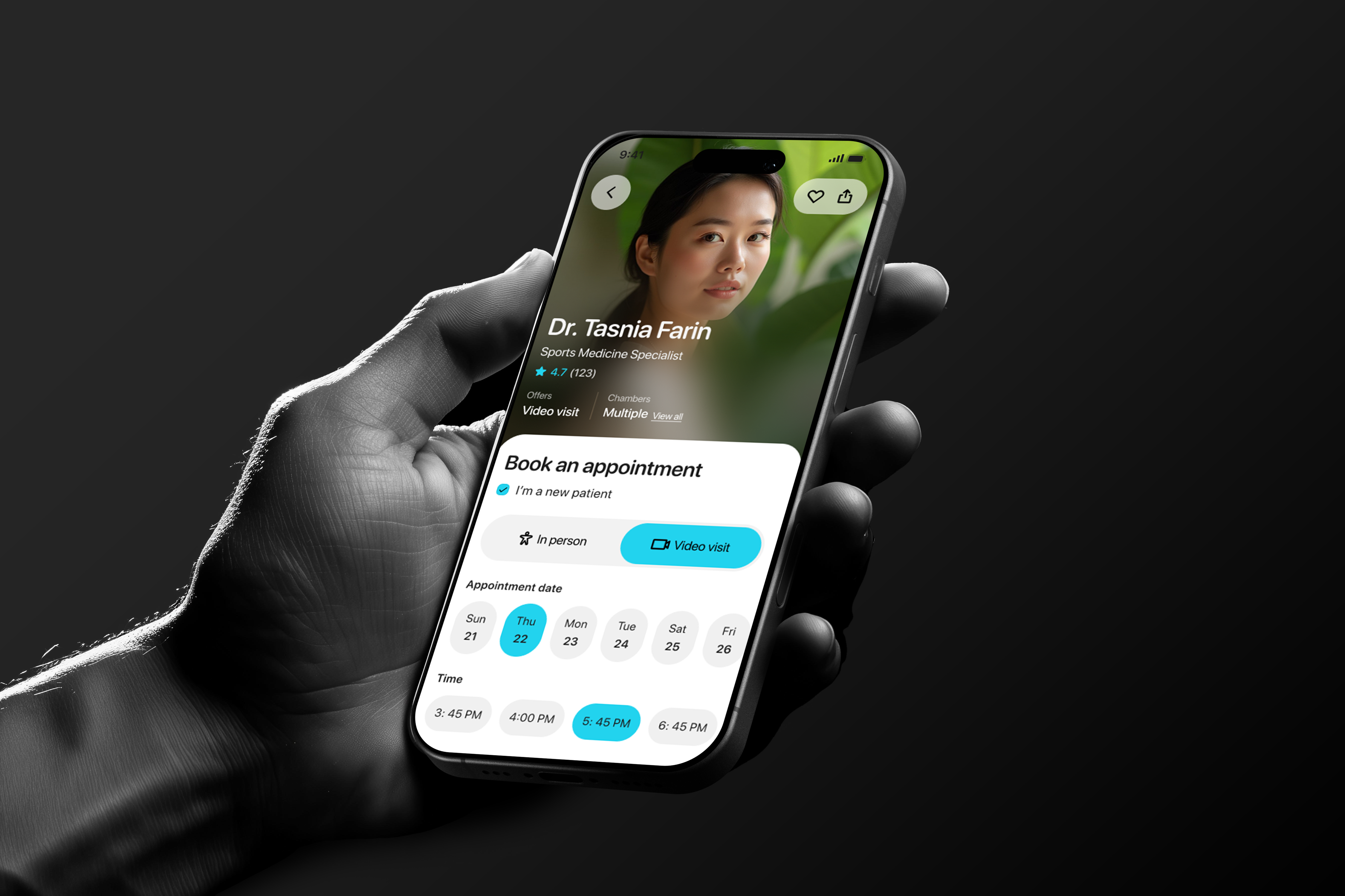 Online Doctor Appointment App | UI/UX Design appointment scheduling clean ui healthcare digital health app doctor booking app doctor search app ehealth app health app design health ui design healthcare mobile app medical app ui mobile health app modern telemedicine online doctor consultation patient app design remote consultation telehealth ui telemedicine app telemedicine ui video consultation app virtual doctor visit