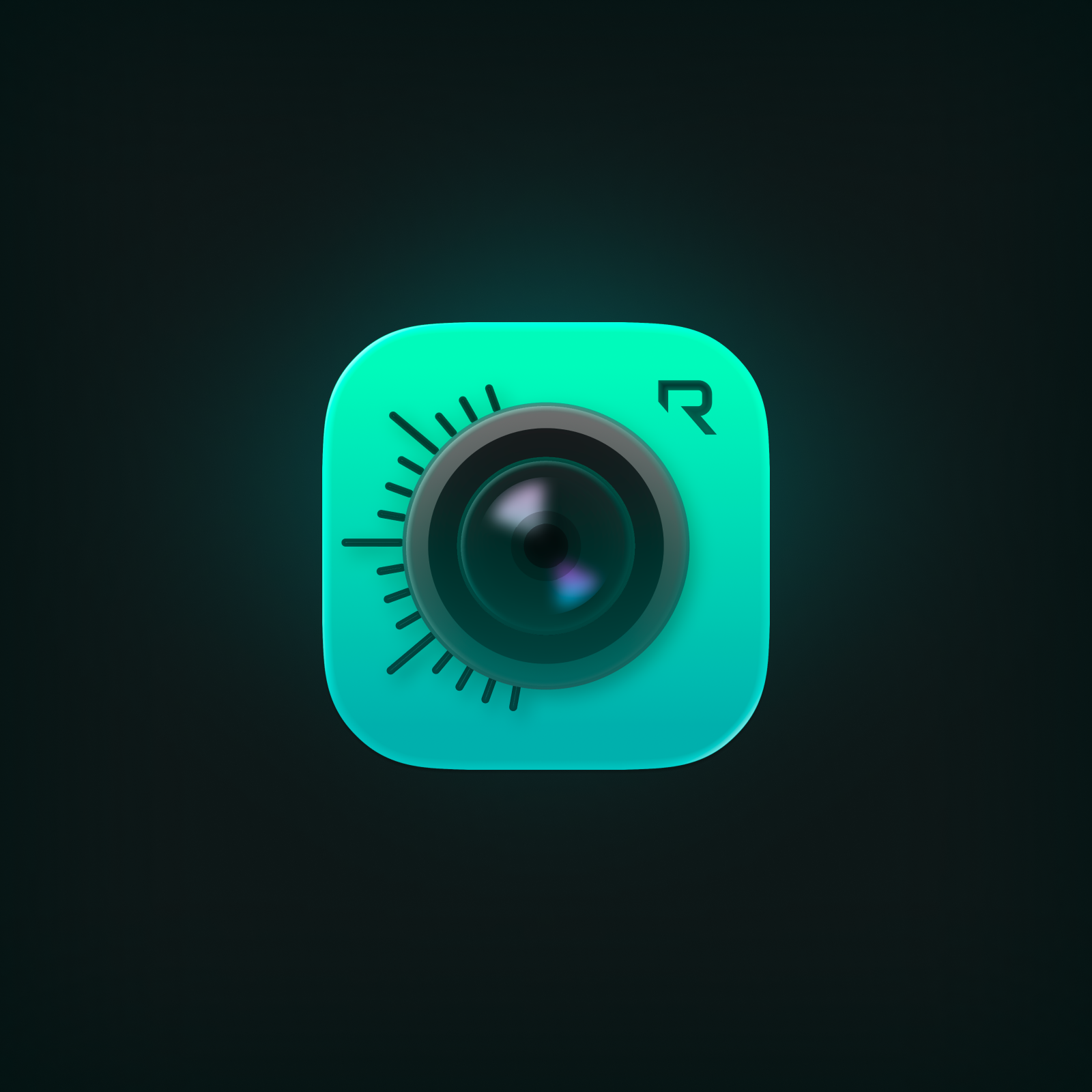 “Liquid Glass” Style for REEFLEX Pro Camera app app app icon app store appicon apple branding cam camera glass graphic design icon ios liquid glass logo mac photos pro productivity app ui ui design
