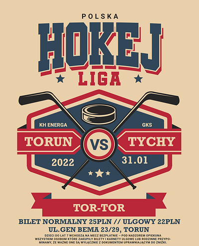Ice hockey flyer flyer graphic design sport design