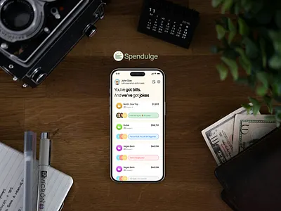 Spendulge — Smart & Simple Group Expense Tracker androidapp appdesign cleanui dashboarddesign designinspiration expensetracker financeapp fintechapp interactiondesign iosapp minimaldesign mobileapp moneymanagement productdesign saas startup uidesign uiux userexperience uxdesign