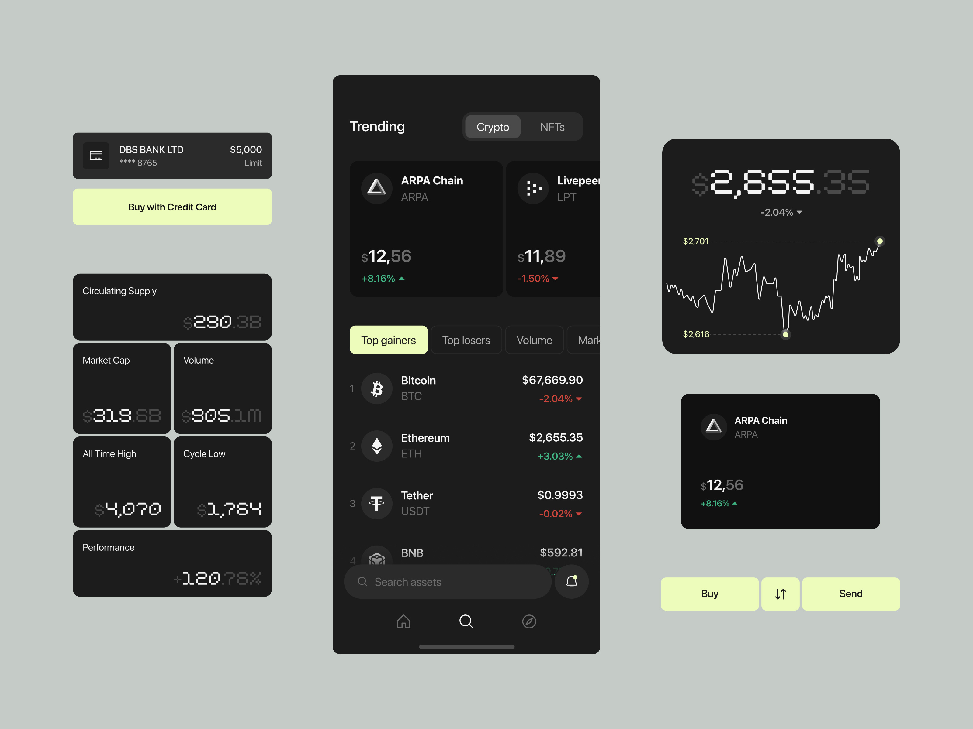 Example of Big Mobile App/Illustration & Motion