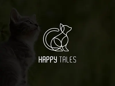 🐾😊Happy-TALES – Animal Logo Design animal care logo animal logo branding cute logo design design facebook ad graphic design happy tales illustration logo marketing pet branding pet logo playful logo vector