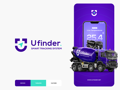 Branding:Ufinder Brand Visual Identity branding design graphic design identity illustration logo ui ux vector visal