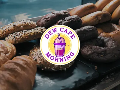 Dew Café Morning – Brand Identity brand design brand identity design brand strategist brand strategy branding design graphic design logo logo design packaging design print design social media design