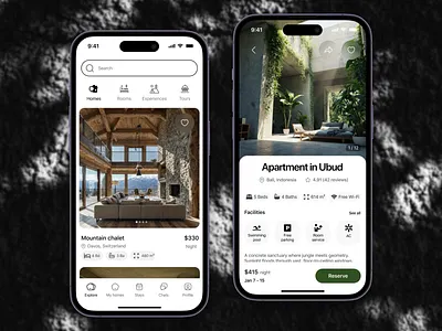Real estate app airbnb apartment app app design booking home house finder interface ios mobile mobile app mobile ui real estate rent rental ui user interface ux