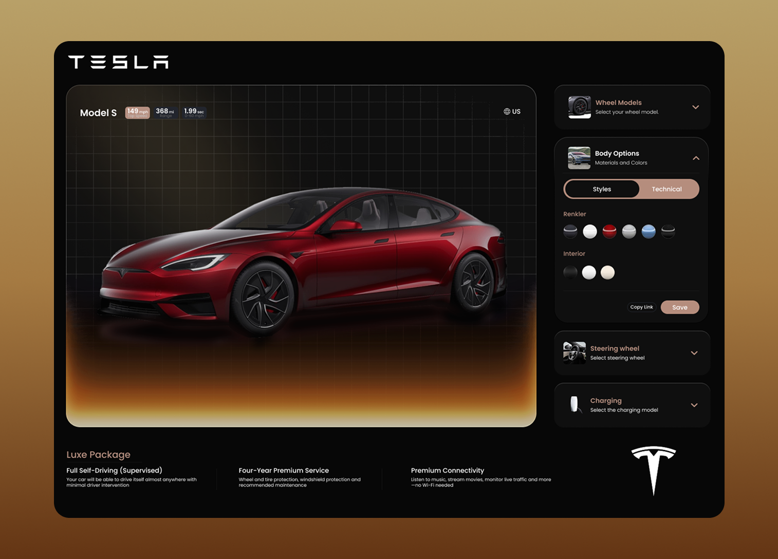 Example of Web App UI — UX/UI Design & Next.Js