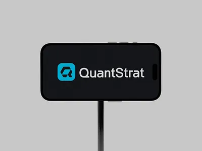 QuantStrat logo design brand brand identity branding icon identity logo logo design logo mark logodesign logotype modern logo q logo symbol vector