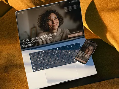 TherapyHive - a hub for therapist office rentals and directory ada compliance branding content writing cro directory healthcare mental health mobile adaptation redesign rental responsive design social media design therapist website website audit website design wellness wordpress