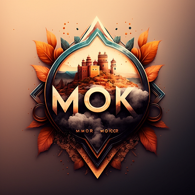 Mok (logo) design graphic design illustration