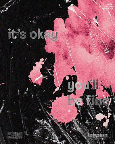 its okay design by munker graphic design ty typography