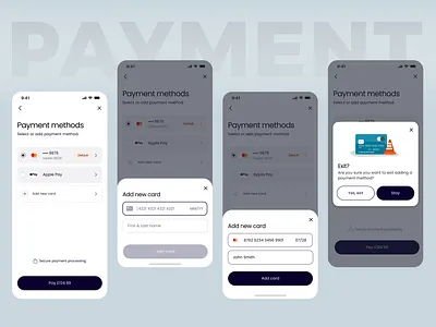 PayFlow Exploration creativeprocess designcommunity designmatters designthinking digitaldesign dribbbleshots figmadesign fintechdesign microcopy mobiledesign productdesign uidesign uiexploration uxdesign