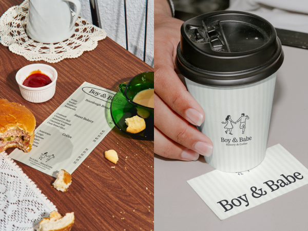 Boy & Babe — Brand Applications bakerybranding brandapplications brandidentity branding cafébranding coffeebranding minimalbranding packagingdesign printdesign visualidentity
