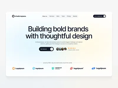 Agency Hero Section Design agency agency hero agency hero section business hero section clean design hero hero design hero section portfolio hero studio hero section