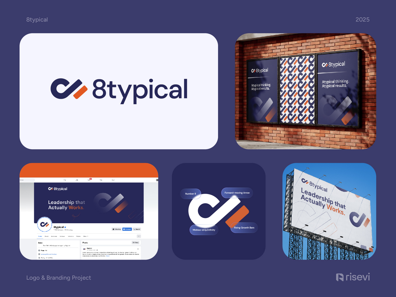 8typical - Logo Design and Branding for Consulting Brand brand guidelines brand identity branding coaching logo consulting consulting logo design e commerce logo graphic design leadership logo logo logo design minimal logo modern logo tech logo web3 logo