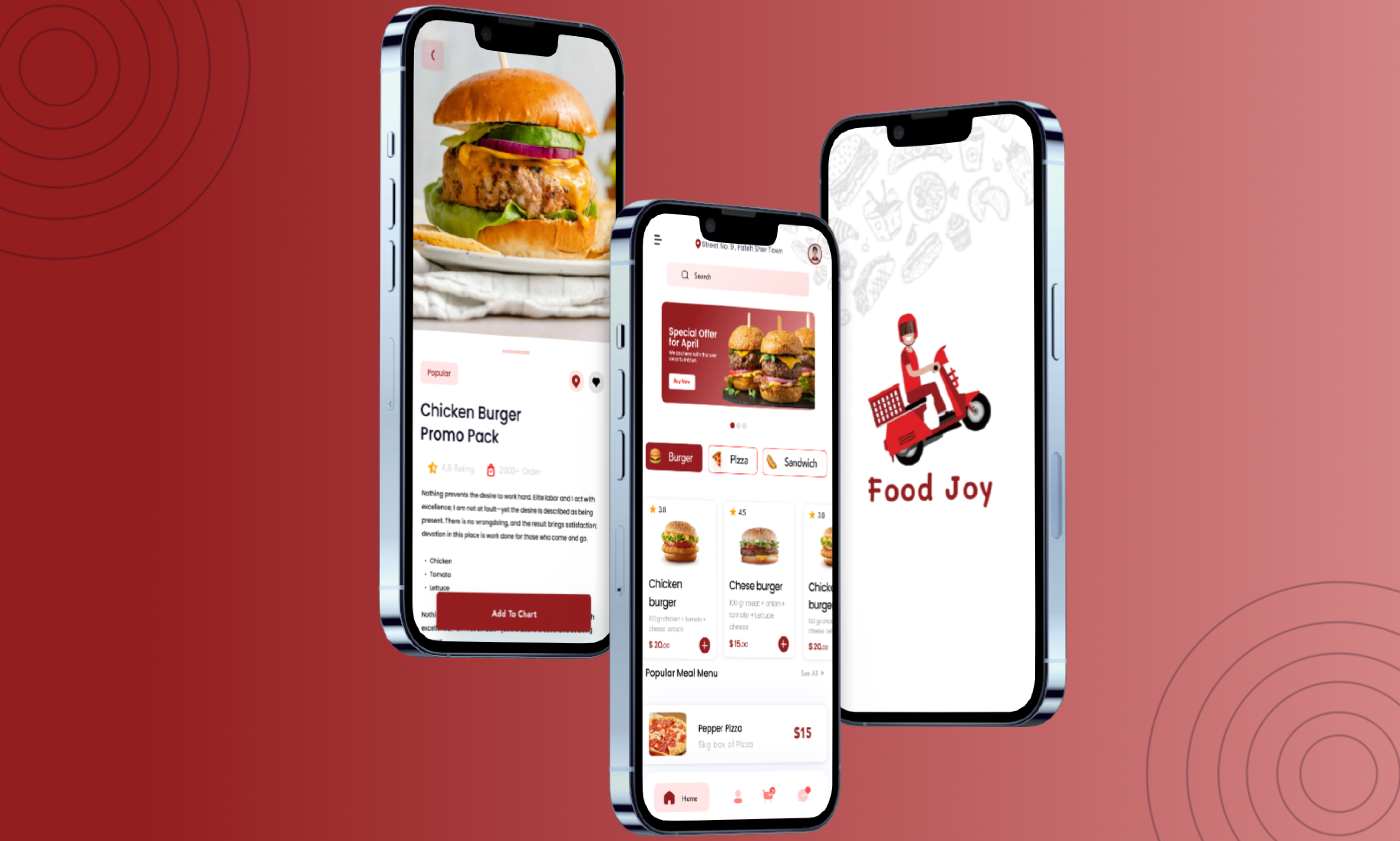 Example of Mobile App Design | Modern & Functional