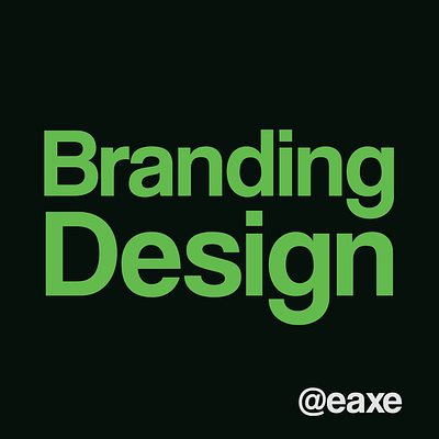 Branding Design @eaxe almani services branding branding design design eaxe branding graphic design illustratotr logo vector