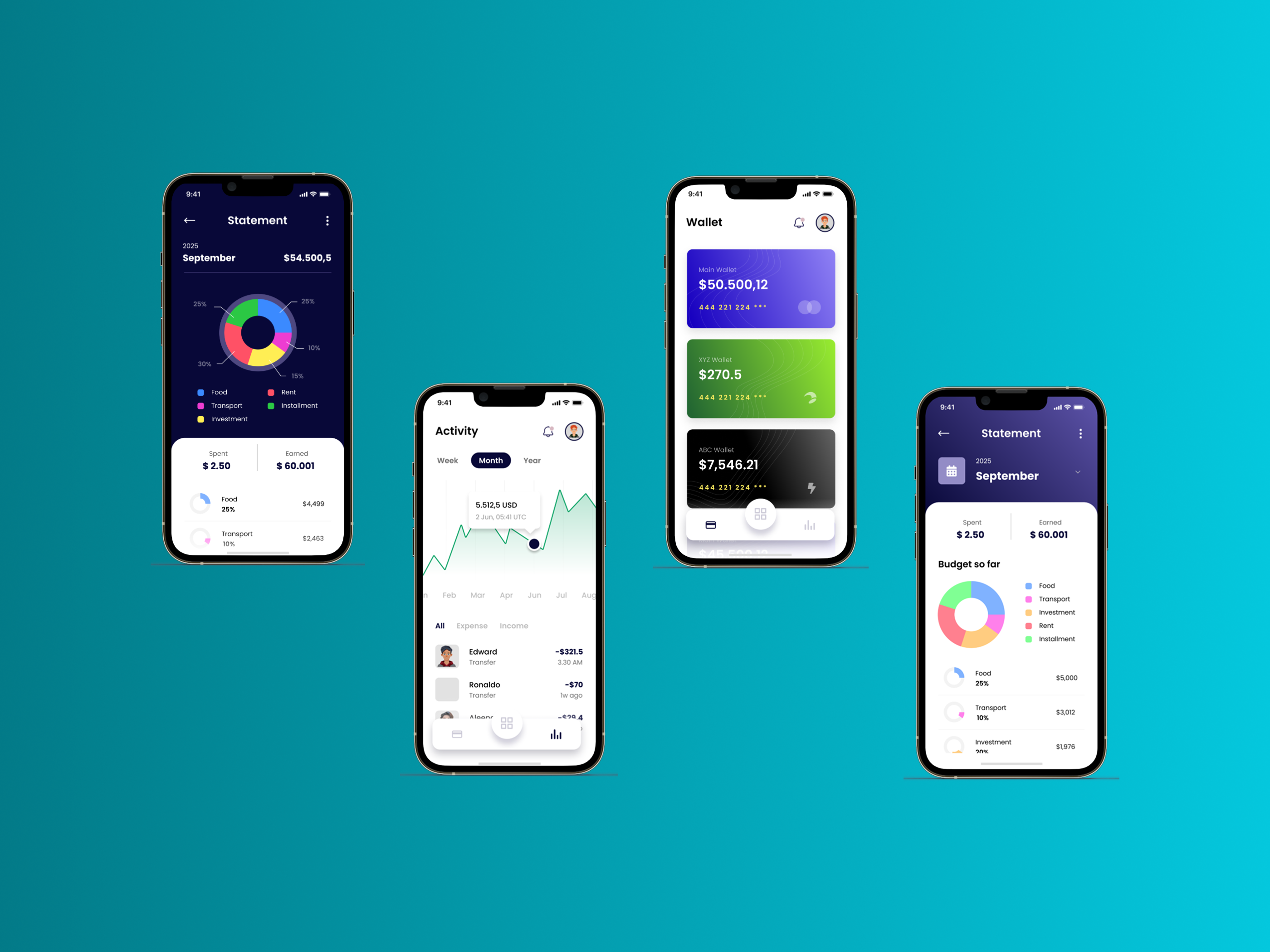 Example of Mobile App Design | Modern & Functional