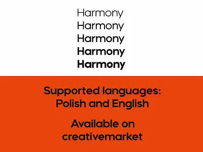 Harmony typefamily branding font font family gotham harmony minimal minimalist type typeface typefamily typography