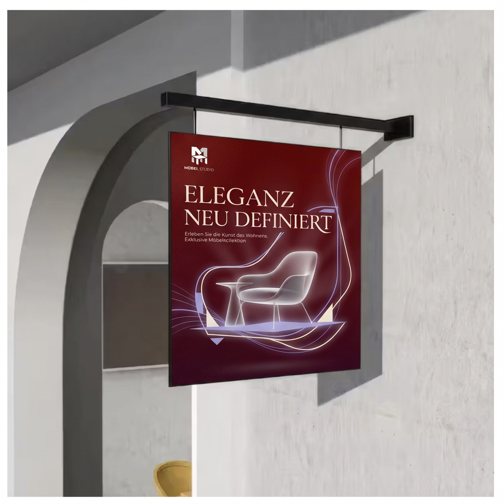 Möbel Studio Branding graphic design