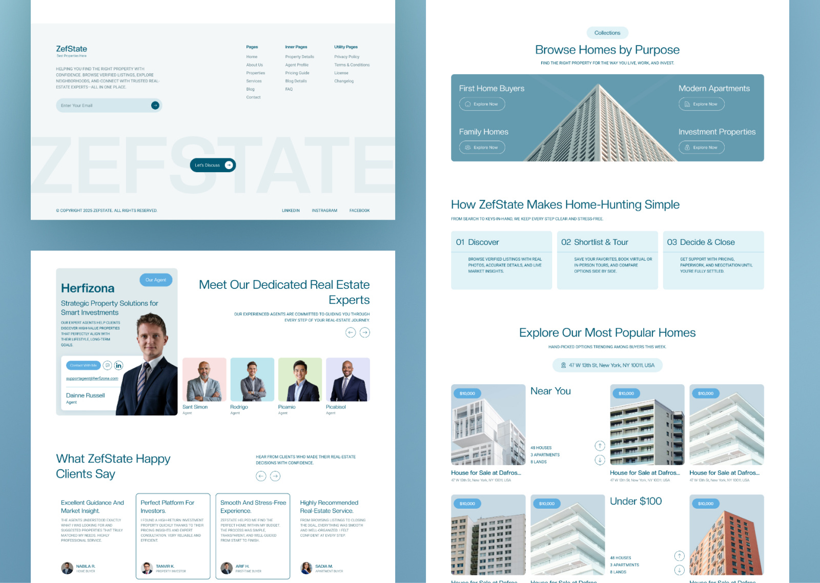 Example of Modern Website Design Service