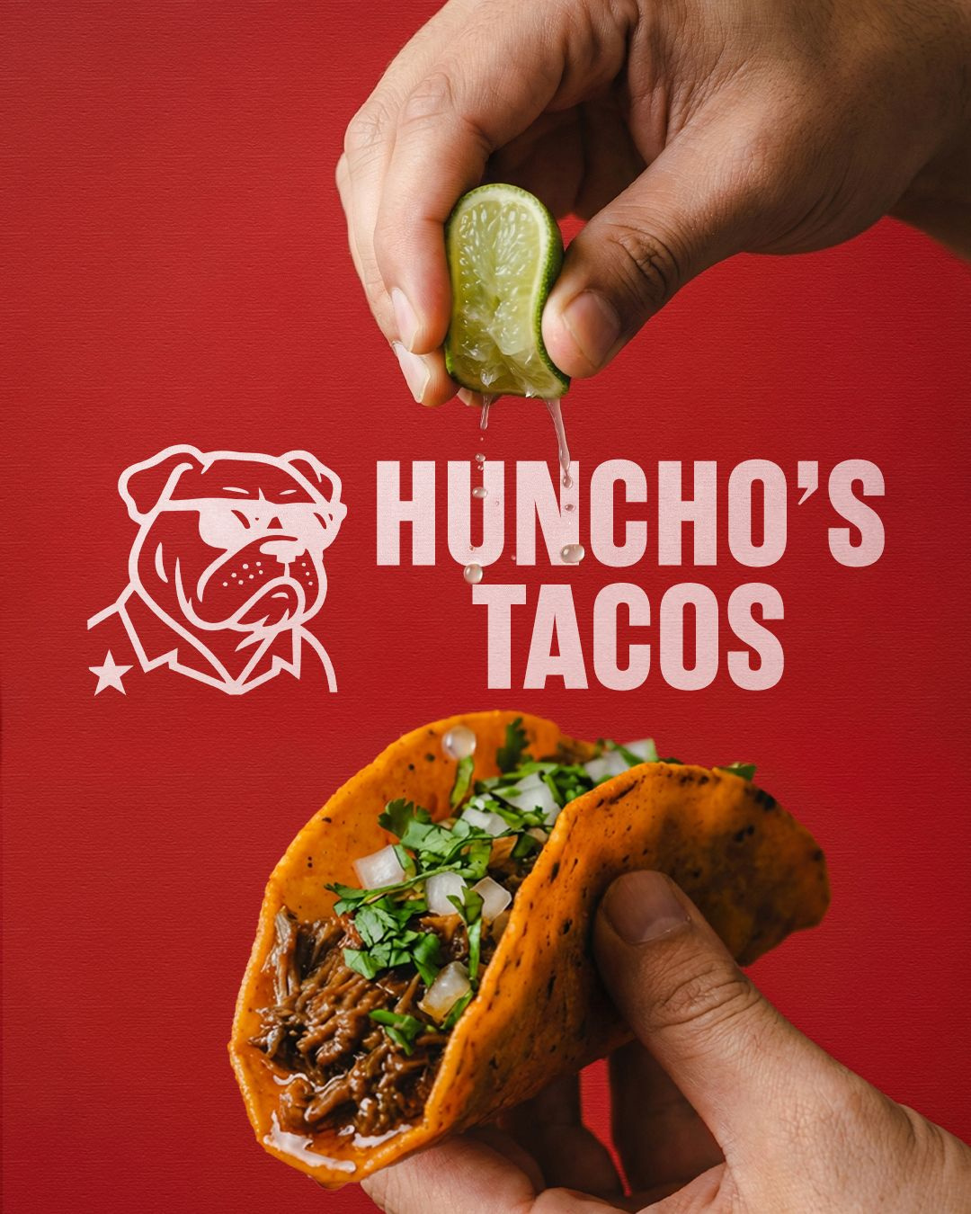 Carousel Posts - Huncho's Tacos brand designer brand identity designer designer food food branding graphic design illustration instagram post modern social media agency social media marketing static posts tacos texas ui