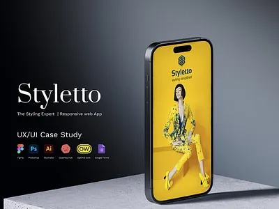 Styletto - A UX/UI case study app design ui ux