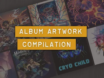 Album Artwork Compilation album artwork digital art graphic art graphic design illustration music packaging print