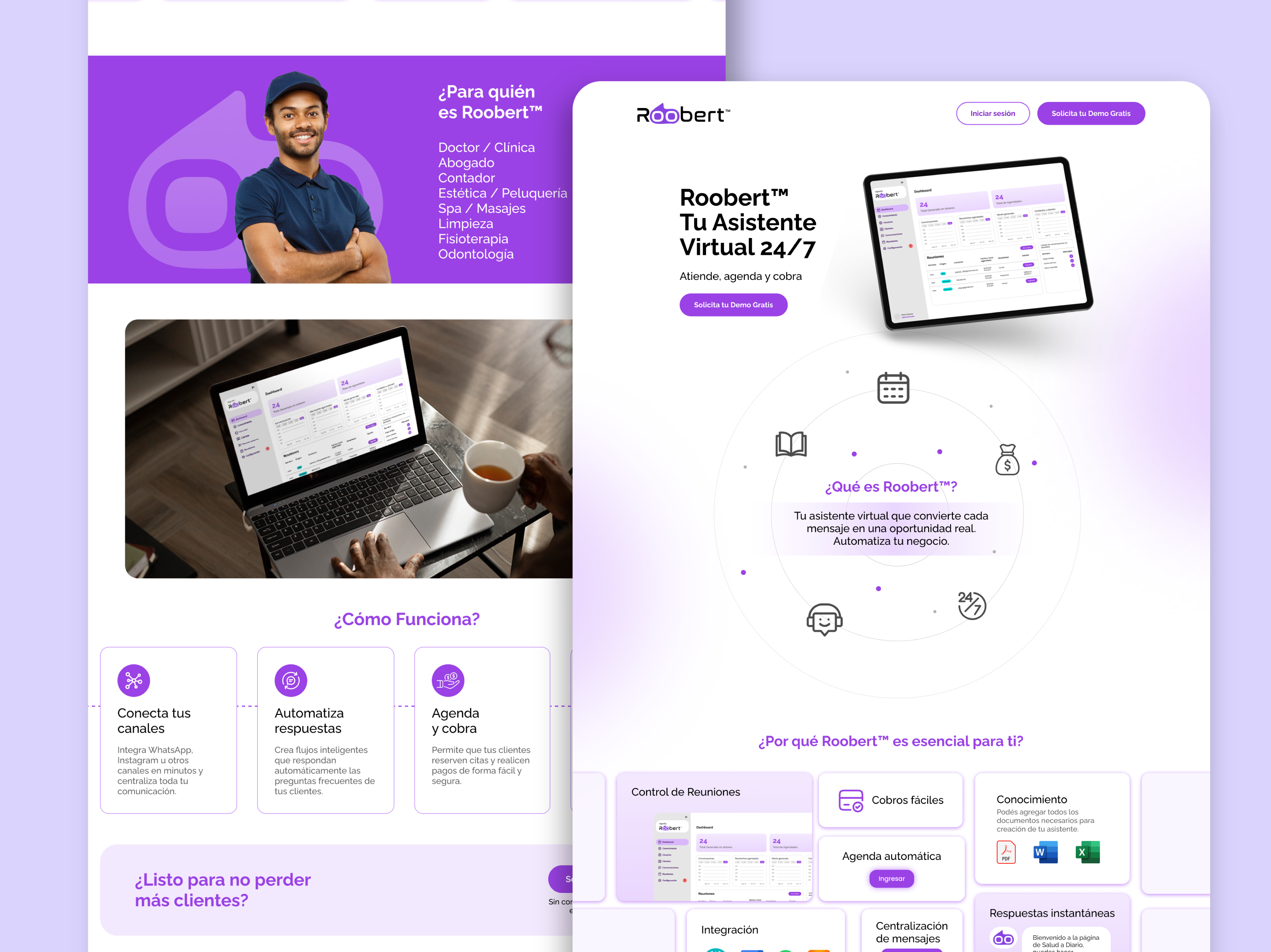 Roobert - Web design