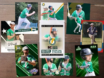 BC Trading Cards 2026 baseball baseball card graphic design sport sports design trading card trading cards