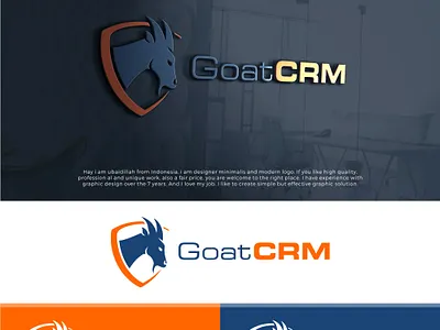 GOAT LOGO 3d animation branding graphic design logo motion graphics ui