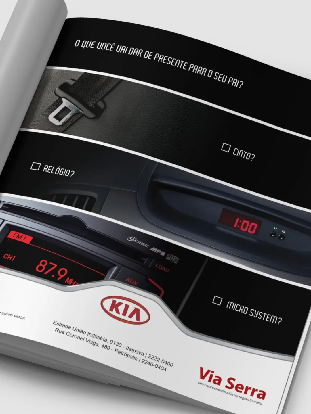 Dia dos Pais 🎁 Kia graphic design