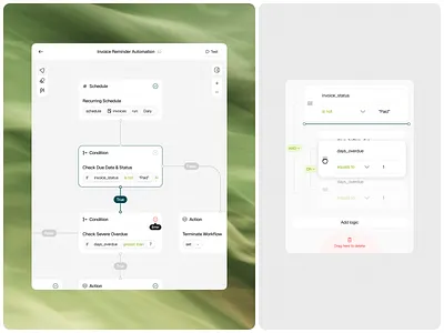 Invo AI - Invoice Tracker Dashboard [Automation] analytics automation b2b clean invoice list management minimalist paid payment product design report tracker ui ux