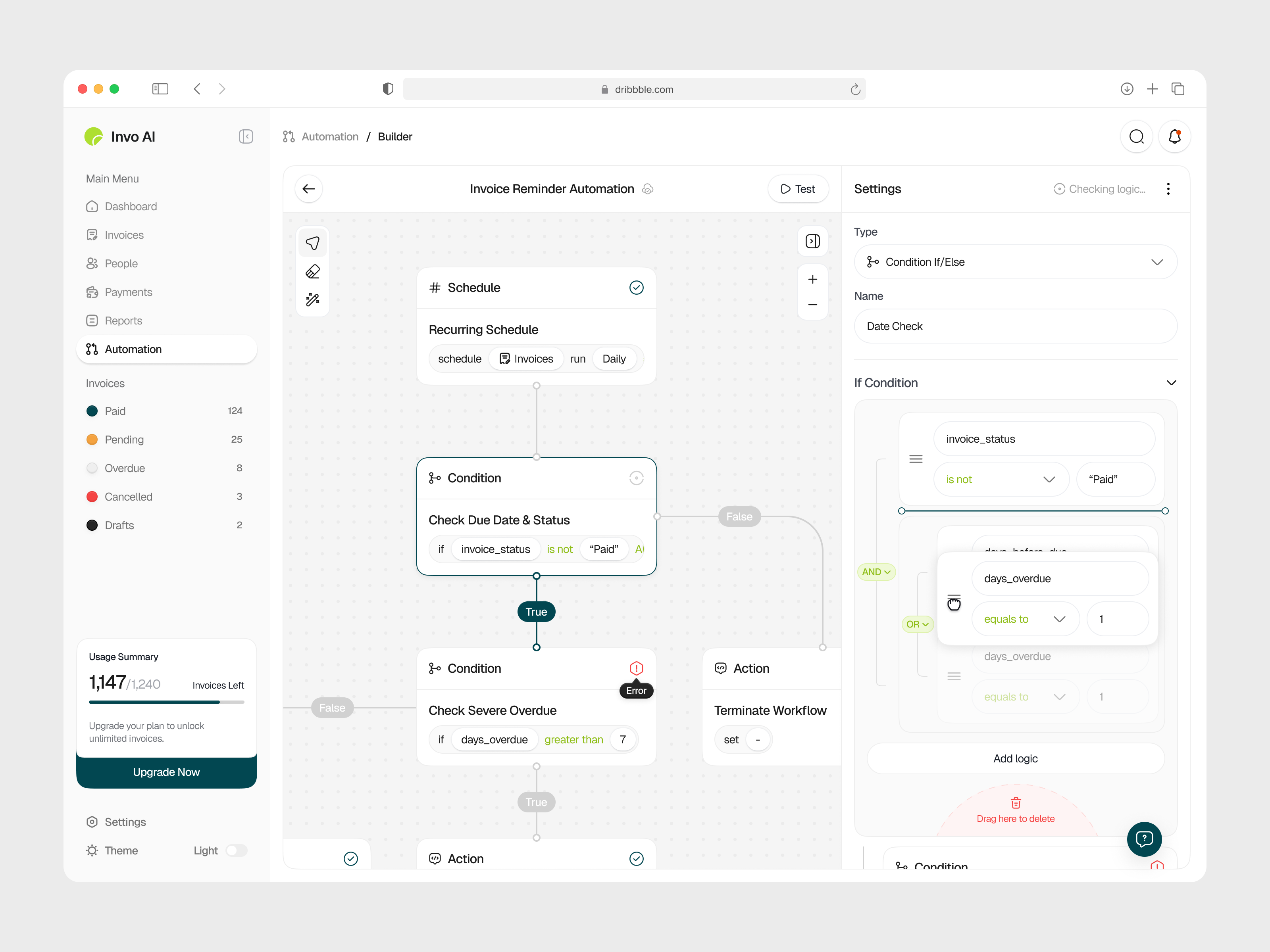 Example of Dashboard Design | Monthly