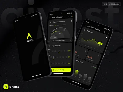AI Fintech Mobile Banking App Design | eBanking | Investment ai finance platform ai investment app ai powered investing b2b crm exchange finance finance mobile app design fintec fintech app ui graphic design investment investment dashboard ui payment saas smart investing app stocks stocks app trading
