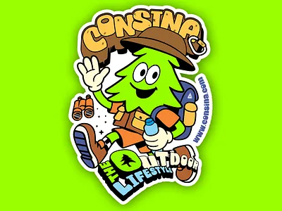 Adventure Stiker Illustration adventure animation branding graphic design illustration logo sketching