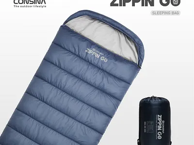 SLEEPING BAG DESIGN branding graphic design illustration logo mockup product design