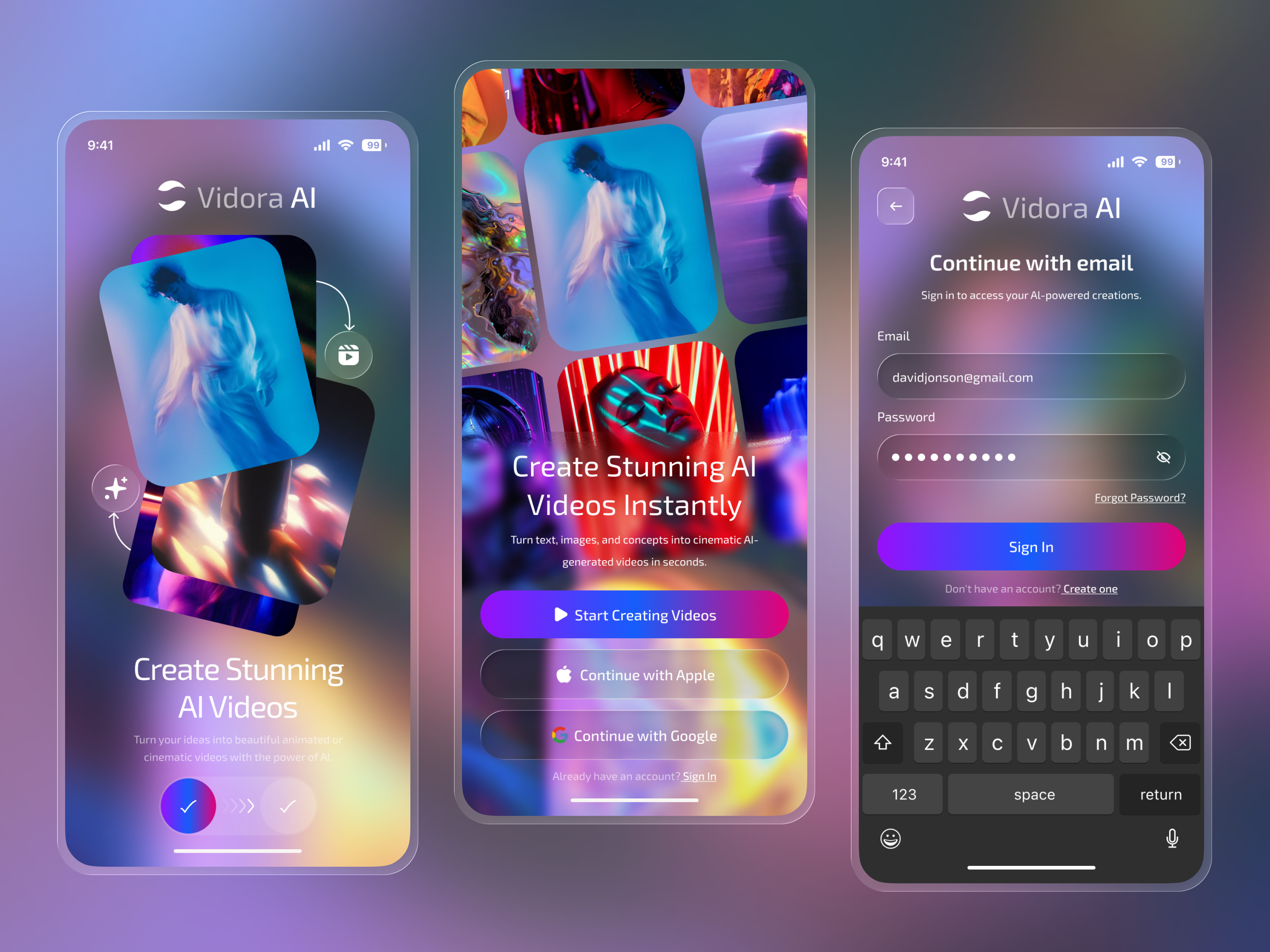 Example of Premium Mobile App UI Design