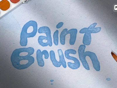 Wrap Watercolor Text Effect – Free Download free download photoshop psd text effect