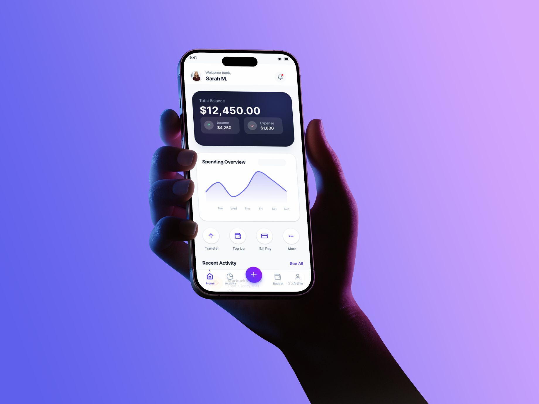 Example of Mobile UI Design