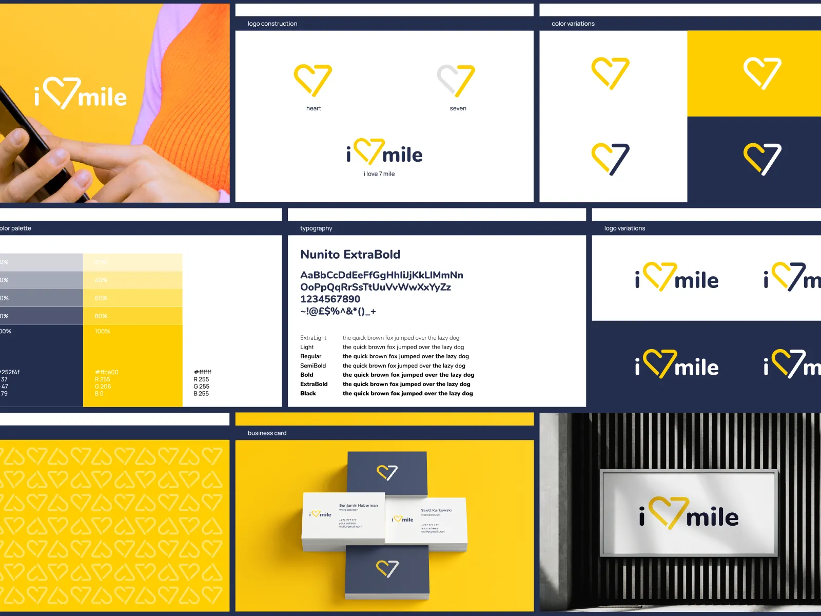 Example of Visual Identity.Branding (1 Logo Option)