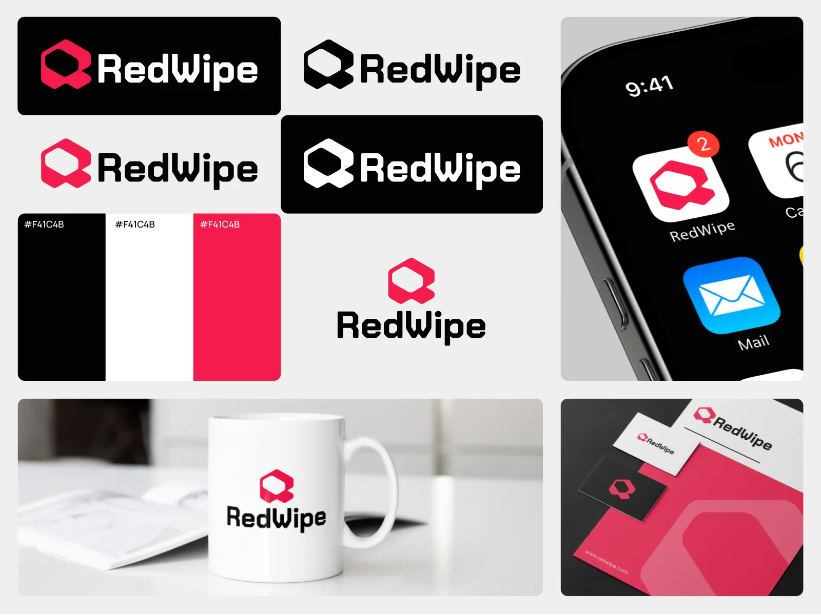 Example of Visual Identity.Branding (3 Logo Option)
