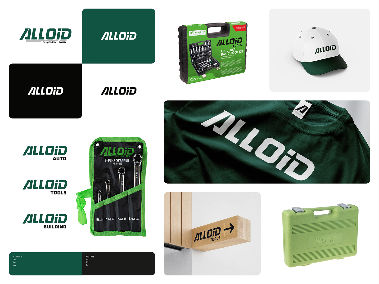 Example of Visual Identity.Branding (3 Logo Option)