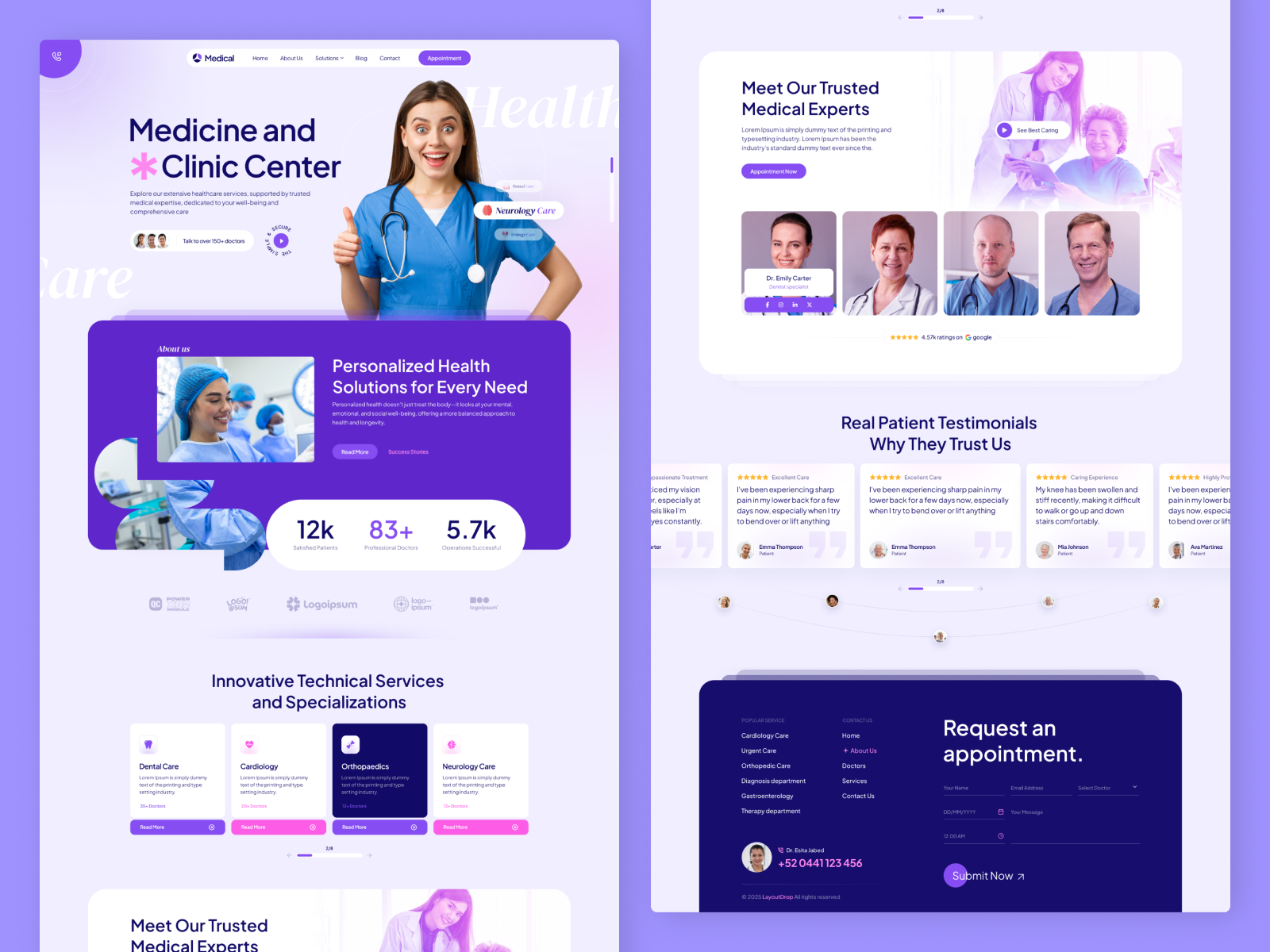 Allia – Figma Landing Page Template alia graphic design landingpage logo template ui uiux webdesign websitemplate