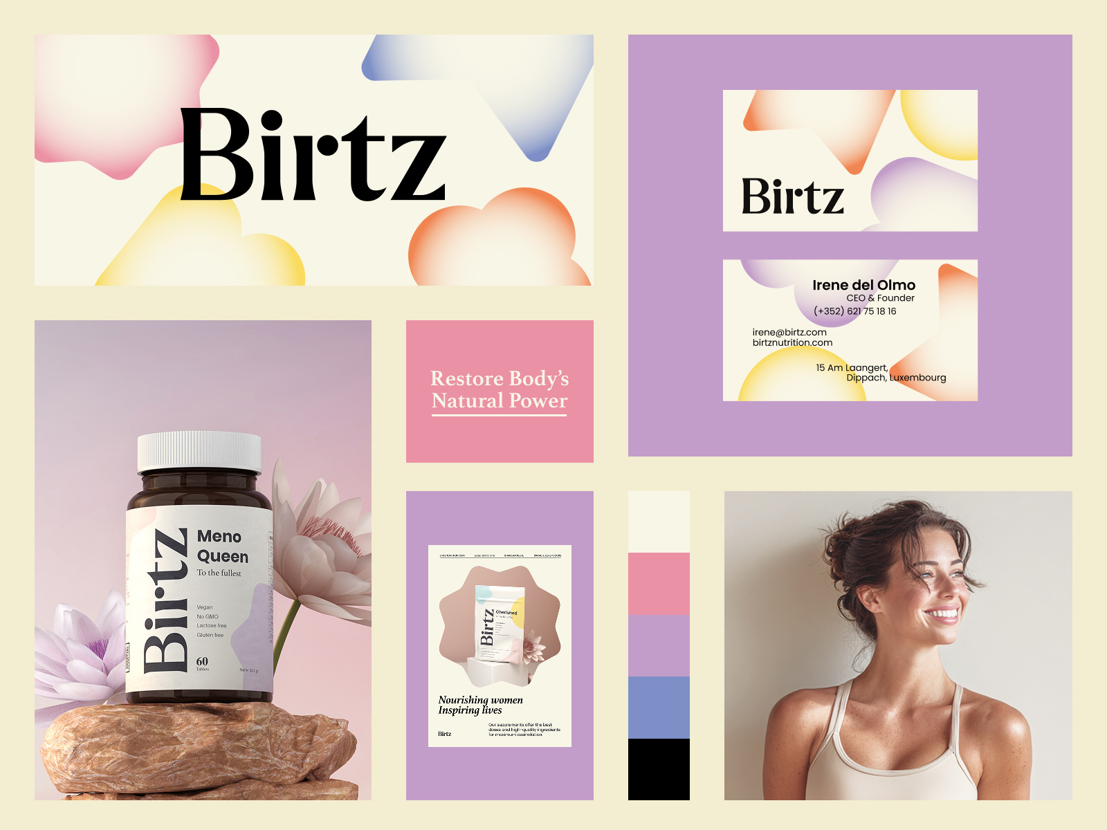 Example of Bundle 1 / Branding, Packaging & 3D, Web