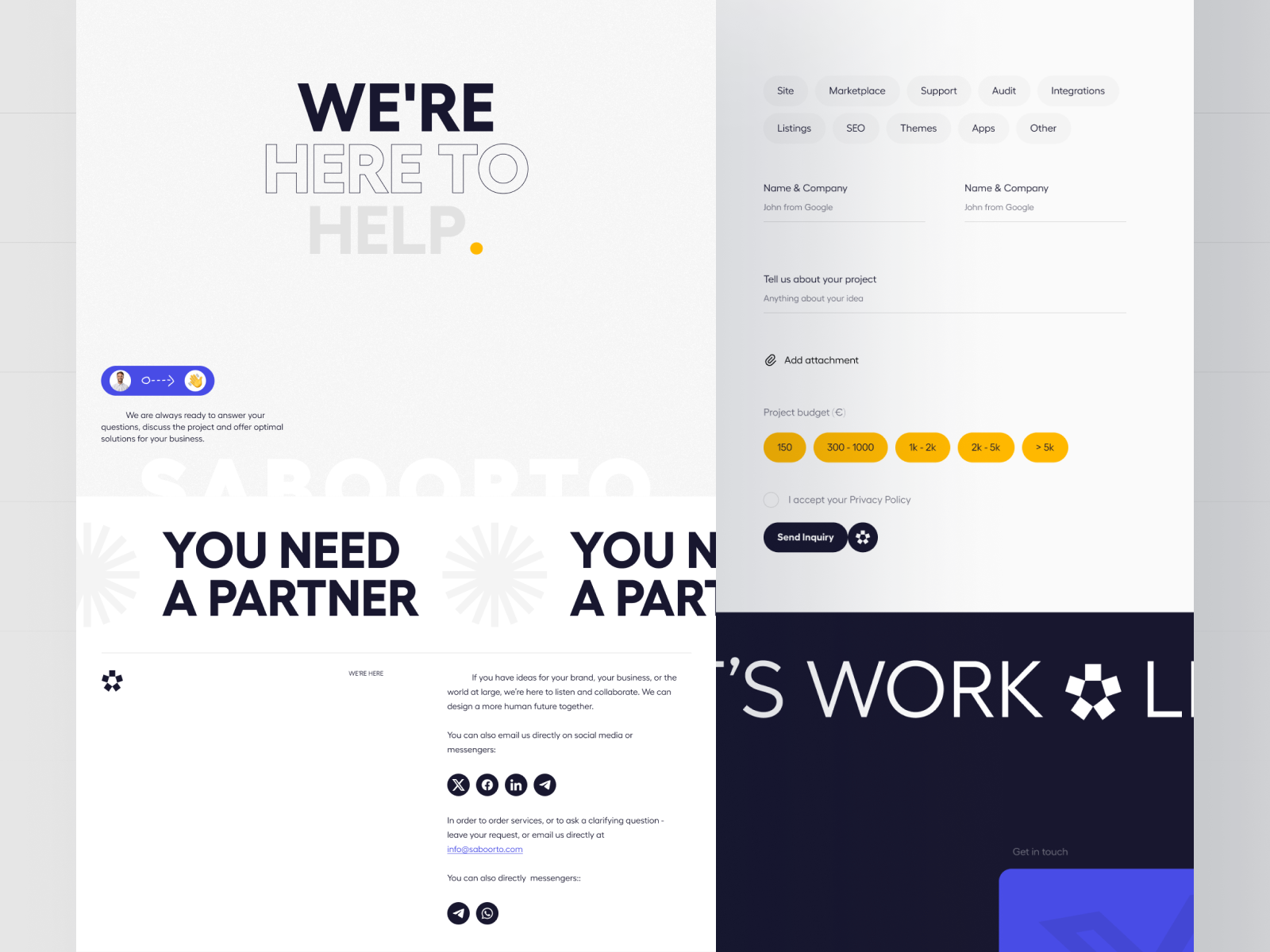 Example of Website Design