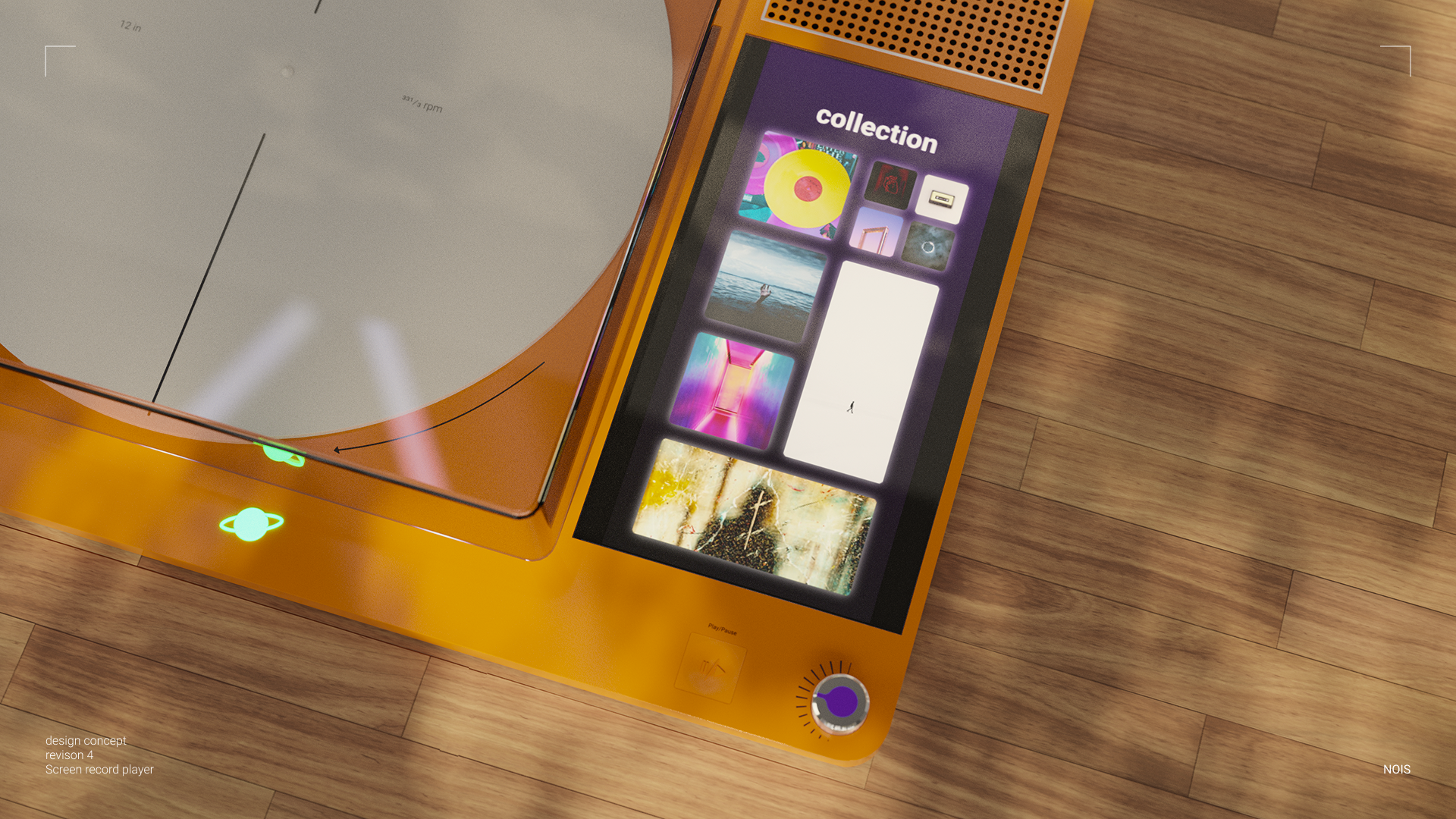 Record player concept