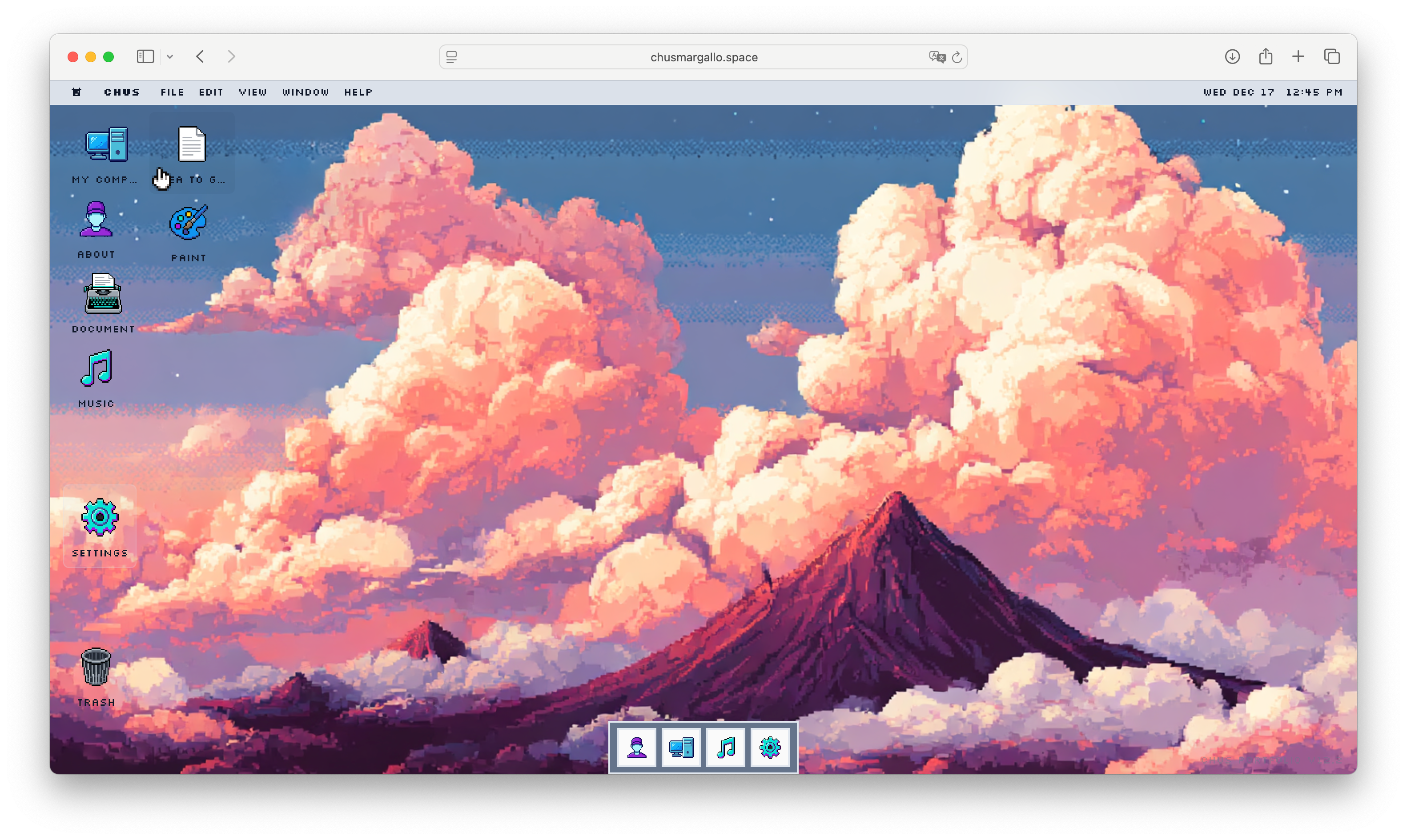 Retro OS Portfolio ai classic operative system os pixelated portfolio retro retro os ux uxui web design