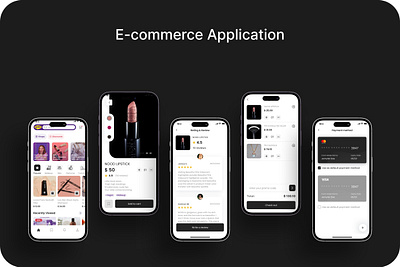 E-commerce Application app design ui ux