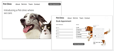 PET CLINIC app branding design graphic design illustration logo motion graphics typography ui vector